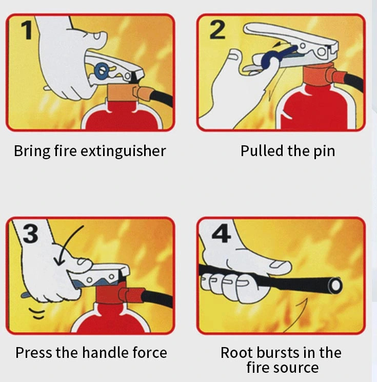 CO2 System Fire Fighting Extinguisher Fire Protection Fire Fighting Product